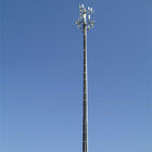 Tháp viễn thông chiều cao 30m Kết nối mặt bích để phát sóng với nền tảng