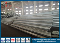 Dodecagonal Octagonal Steel Conical Power Truyền cực 25-40FT Chôn trực tiếp