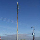 Q345 Overlap Type Telecomminication Towers chống ăn mòn với nền tảng