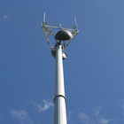 Tháp viễn thông mạ kẽm có phủ kẽm cho tín hiệu điện thoại di động