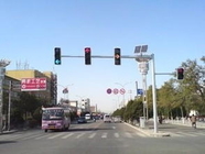 Khả năng chống chịu thời tiết Bát giác Đèn tín hiệu giao thông Đèn cực Mast Cánh tay Mạ kẽm nhúng nóng