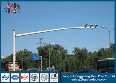 Hệ thống quan sát H Camera camera CCTV 6.8m Lắp cột bằng mạ